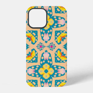 Fabric Design. Inca Fashion Illustration. Lisbon M iPhone 12 Case