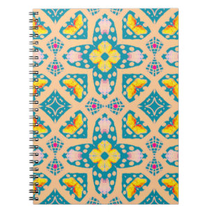 Fabric Design. Inca Fashion Illustration. Lisbon M Notebook