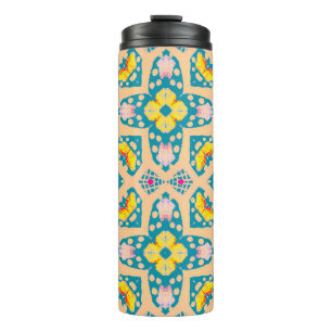 Fabric Design. Inca Fashion Illustration. Lisbon M Thermal Tumbler