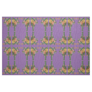 FABRIC MATERIAL CRAFT FLORAL STYLE 