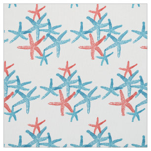 fabric Nautical starfish snowflake Christmas