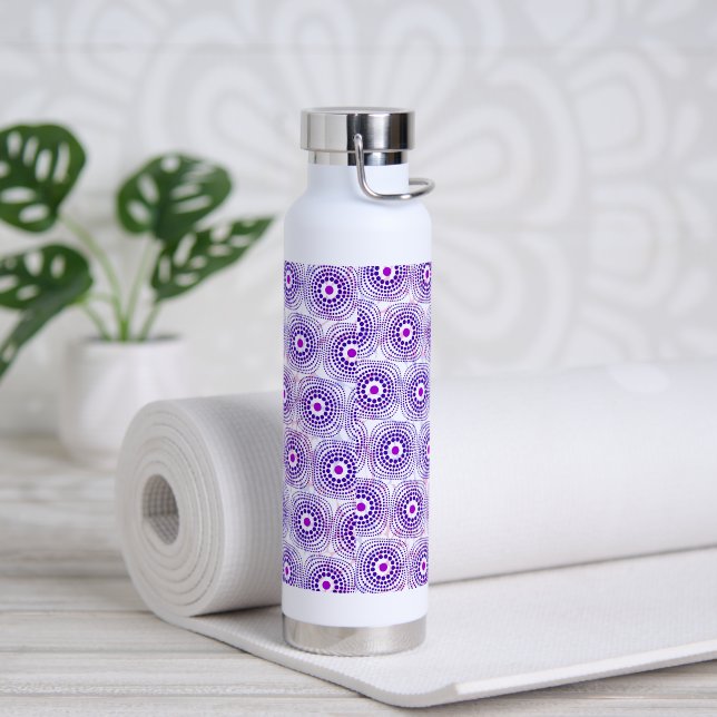 fabric pattern design, ankara water bottle (Yoga)