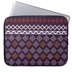 Fabric pattern patterns  laptop sleeve