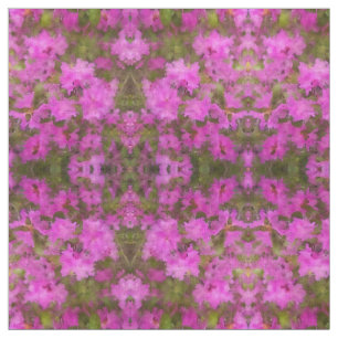 Fabric - Purple Watercolor Rhododendrons