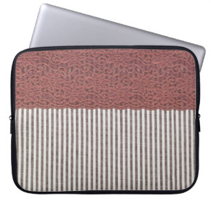 Fabric textile texture and lace for background laptop sleeve