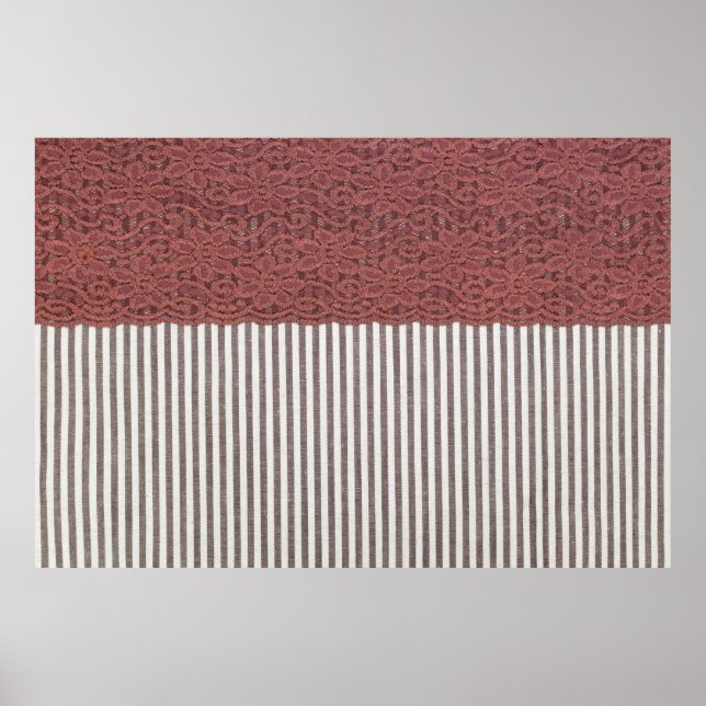 Fabric textile texture and lace for background poster (Front)