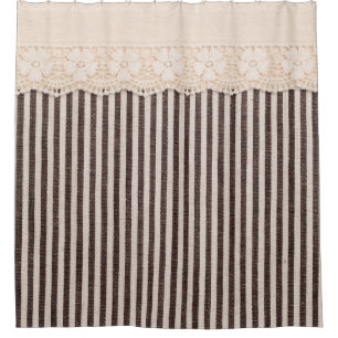 Fabric textile texture and lace for background shower curtain