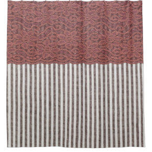 Fabric textile texture and lace for background shower curtain