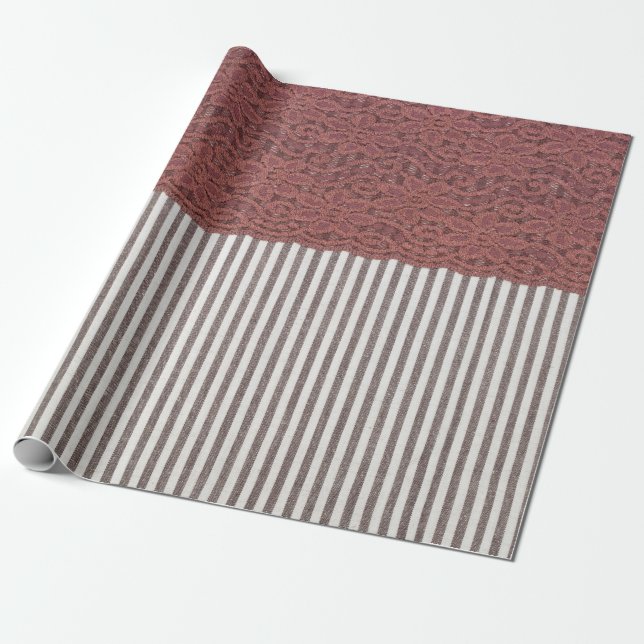 Fabric textile texture and lace for background wrapping paper (Unrolled)