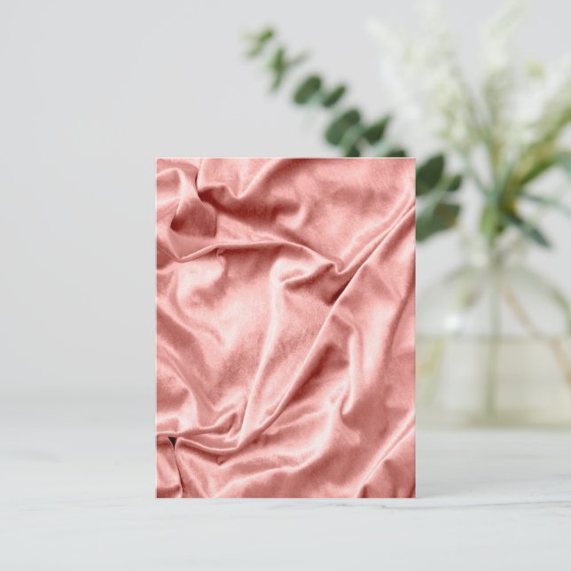 Fabric Texture 1 Holiday Postcard (Standing Front)