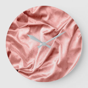 Fabric Texture 1 Large Clock