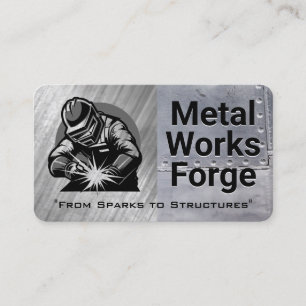 Fabrication   Blue Collar Work   Welding Business Card
