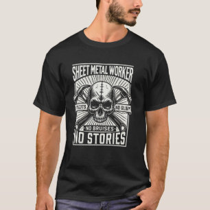 Fabrication Sheet Metal Welding Laborer Sheet Meta T-Shirt