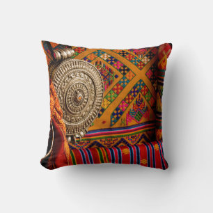 Fabrics, Bhutan Cushion