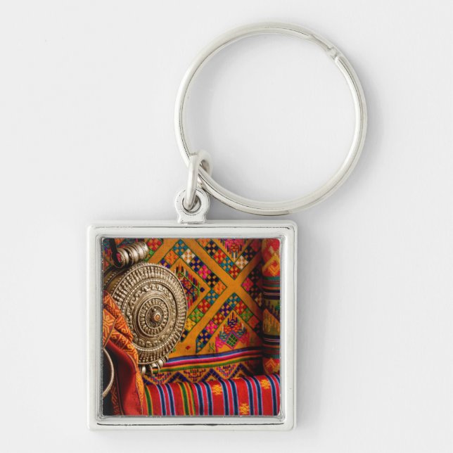 Fabrics, Bhutan Key Ring (Front)