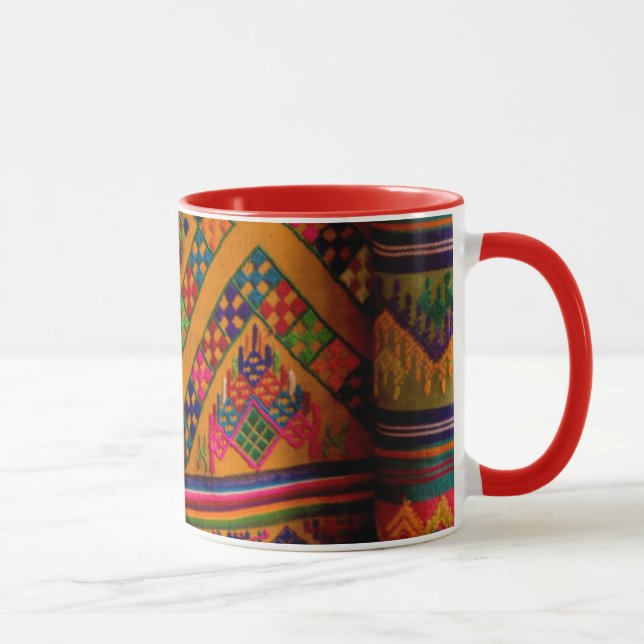 Fabrics, Bhutan Mug (Right)