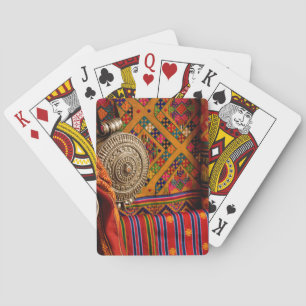 Fabrics, Bhutan Playing Cards