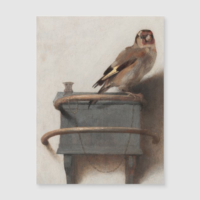 Fabritius The Goldfinch Painting Art Print (Front)