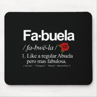 Fabuela Definiton Mouse Pad