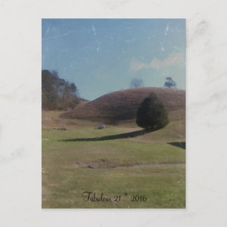 Fabulous 21 * 2016 postcard