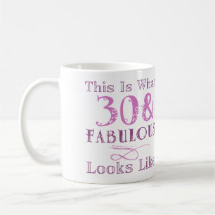 Fabulous 30th Birthday For Her Coffee Mug