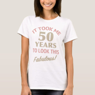 Fabulous 50th Birthday T-Shirt