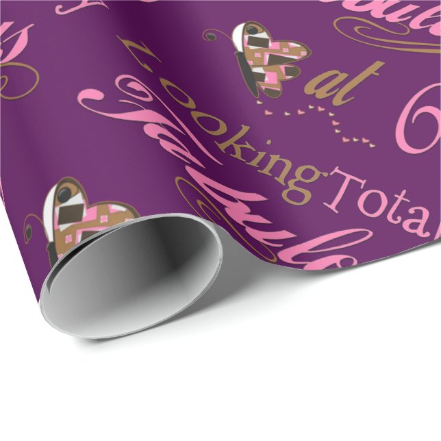 Fabulous 60th Birthday Wrapping Paper (Roll Corner)