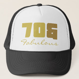 Fabulous 70th Birthday  Trucker Hat