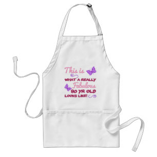 Fabulous 80th Birthday Standard Apron