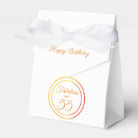 Fabulous and 55 White Orange Red Yellow