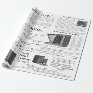 Fabulous Antique Camera Photographer Photography  Wrapping Paper