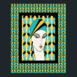 Fabulous Art Deco Poster<br><div class="desc">If you choose to download, Your local Walgreen store makes board posters of your download into different sizes and in various textures at a very good price. Sometimes with a discount. A tip from my US friend. For UK see "Digital Printing" online. I am adding my design to a poster....</div>