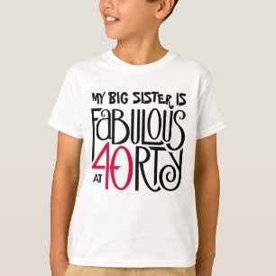 Fabulous at 40 red T-Shirt