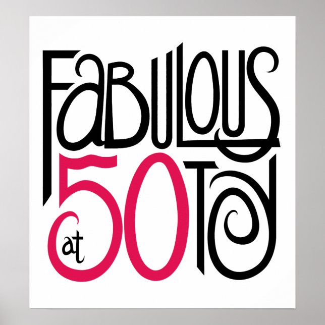 Fabulous at 50 Poster (Front)