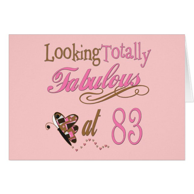 Fabulous at 83 (Front Horizontal)
