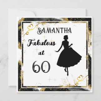 Fabulous at " your age" birthday card