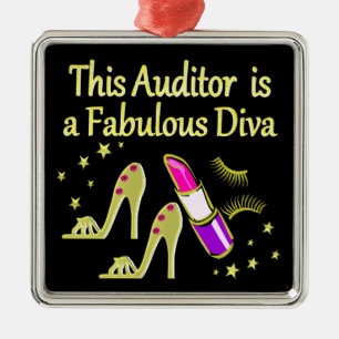 FABULOUS ATTORNEY DIVA DESIGN METAL TREE DECORATION