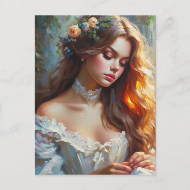 Fabulous Beauty Postcard (Front)