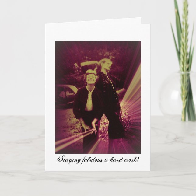 Fabulous Birthday Card (Front)