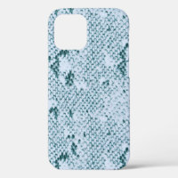 Fabulous Blue and White Snakeskin