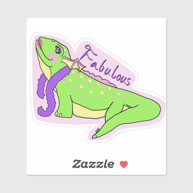 Fabulous Chumby Sticker (Sheet)