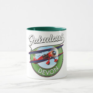 Fabulous Devon travel patch. Mug