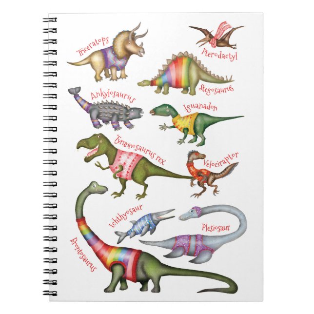 Fabulous dinosaurs notebook (Front)