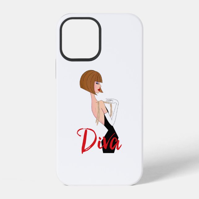 “Fabulous Diva” iPhone Case (Back)