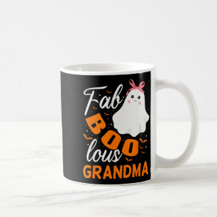 Fabulous Faboolous Grandma Ghost Halloween  Coffee Mug