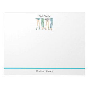 Fabulous Feet "Girl Power" Notepad
