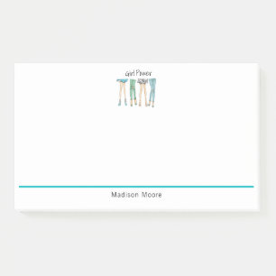 Fabulous Feet "Girl Power" Post-it Notes