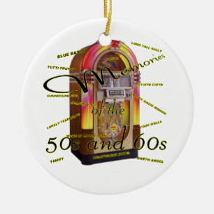 Fabulous fifties juke box ceramic tree decoration