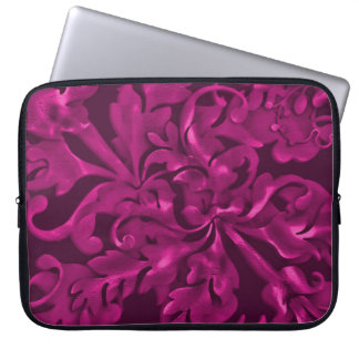 Fabulous Foliage Magenta Laptop Sleeve