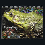 FABULOUS FROGS 2018 calendar<br><div class="desc">Hop through the year with nature! Each month your frog or nature lover will delight in a new photo.</div>